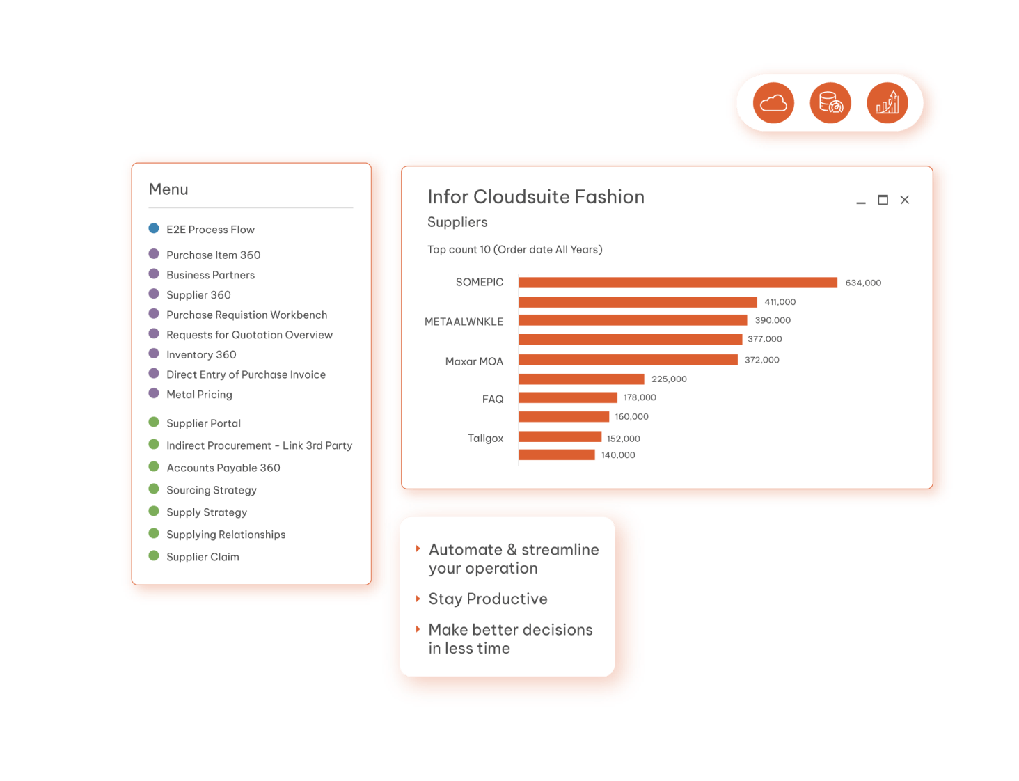 Infor CloudSuite Fashion hero image