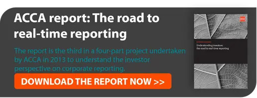 ACCA report - the road to real time reporting