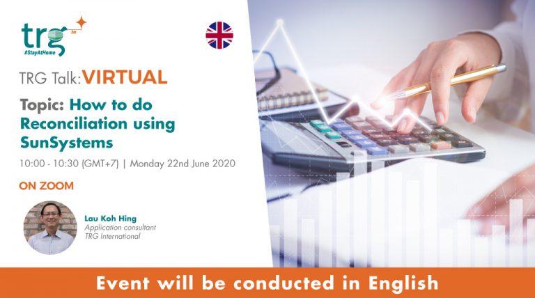 How to do Reconciliation using SunSystems