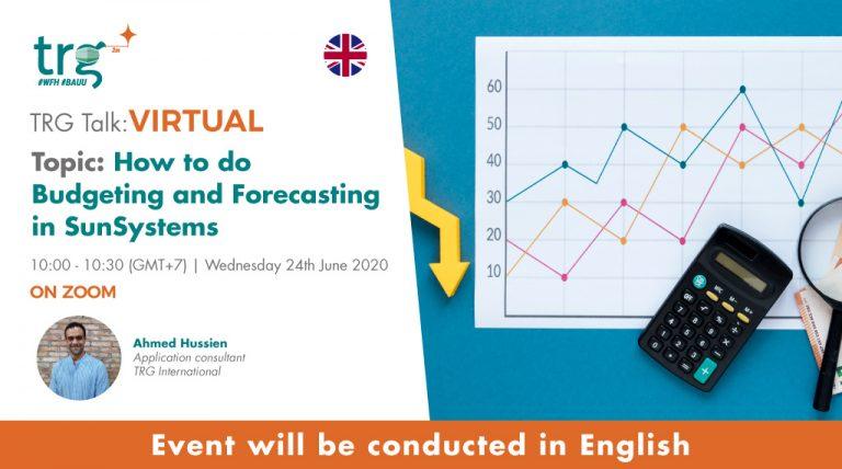 How to do Budgeting and Forecasting in SunSystems