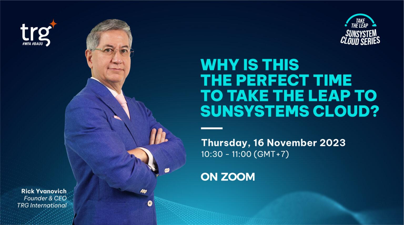 Take The Leap: Sunsystems Cloud