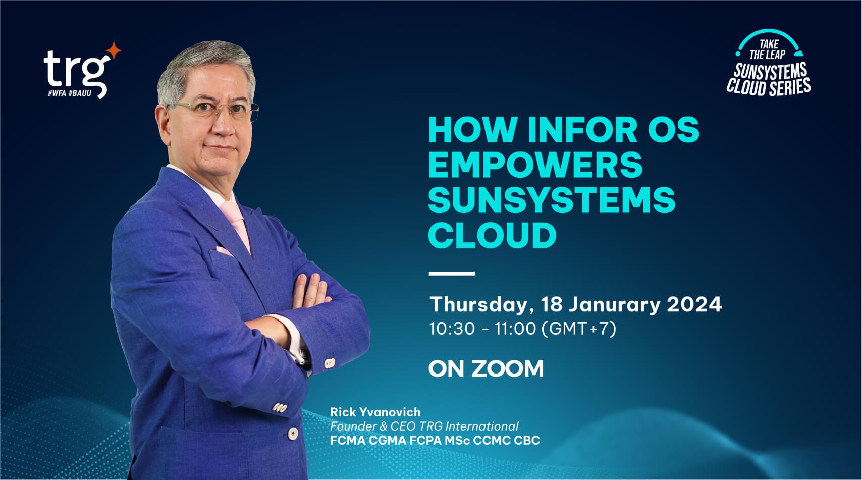 Take The Leap: SunSystems Cloud – Ep.3: How Infor OS Empowers SunSystems Cloud