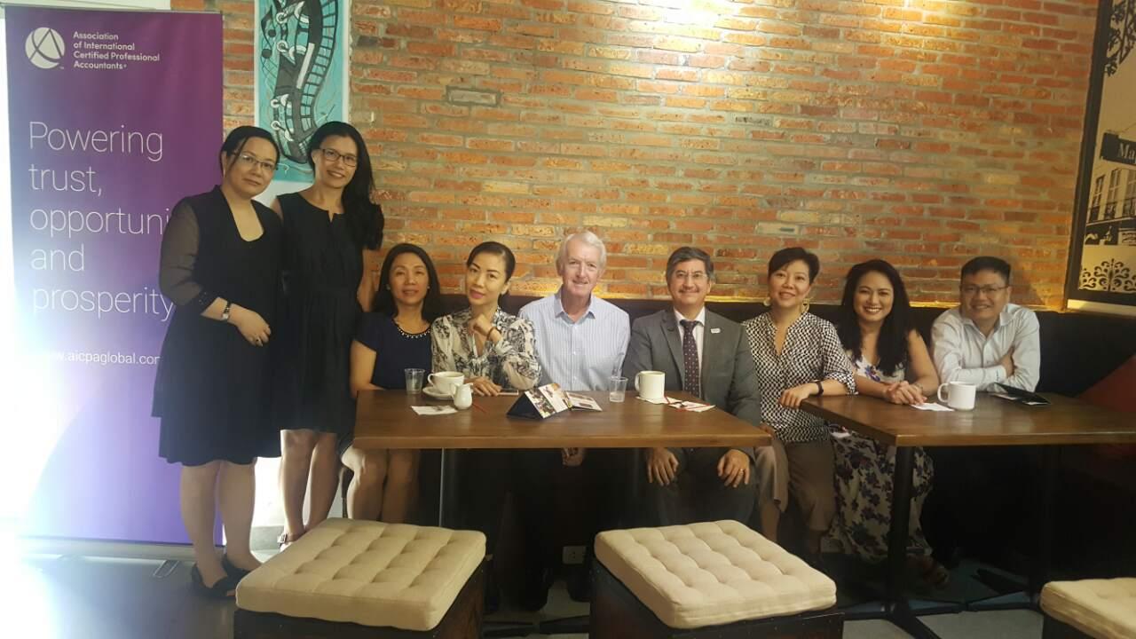 TRG held the first monthly AICPA-CIMA meet-up at PJ’s Coffee