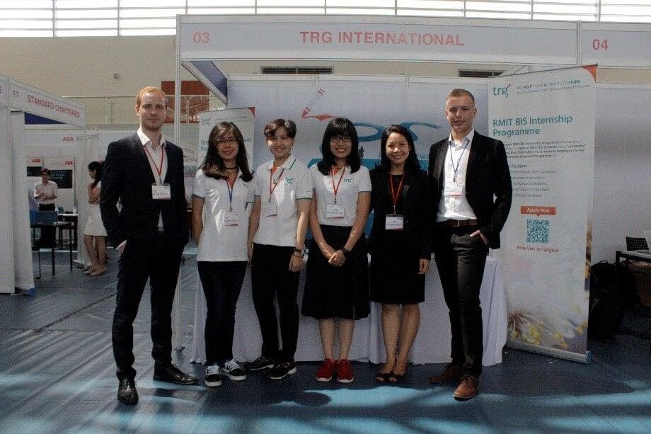 TRG Encourages RMIT Students to “Paint Your Way” in The Career Expo 2016