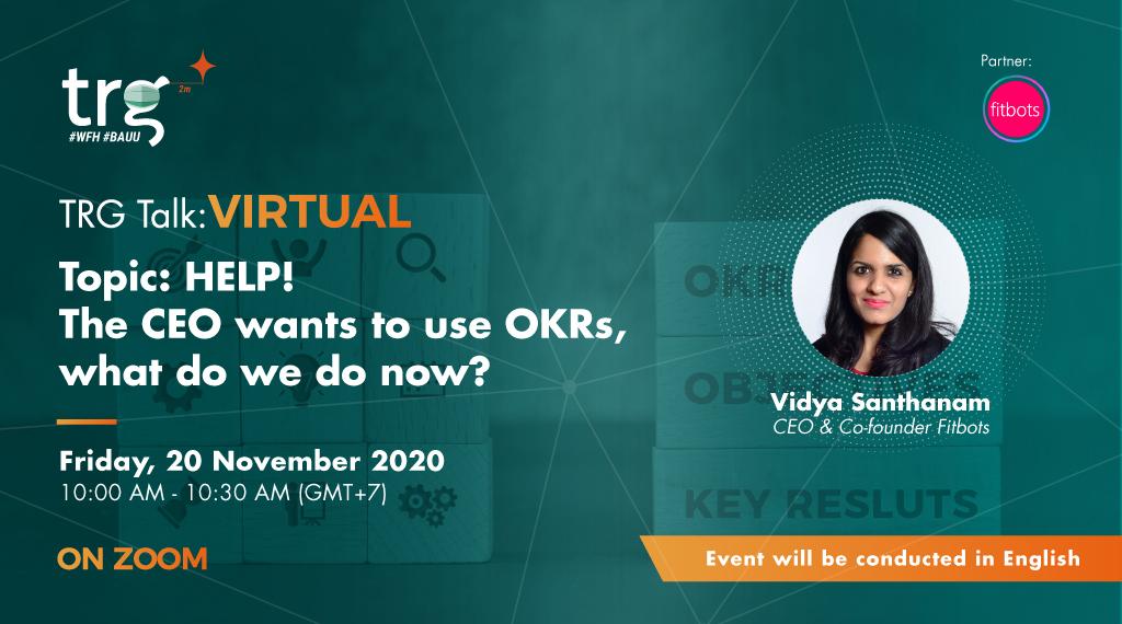 Help! The CEO wants to use OKRs, what do we do now?