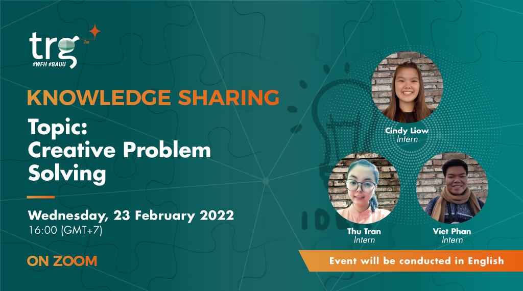 Knowledge Sharing: Creative Problem Solving