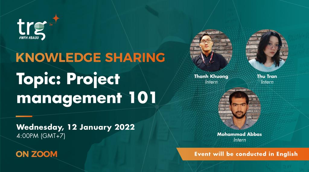 Knowledge Sharing: Project management 101