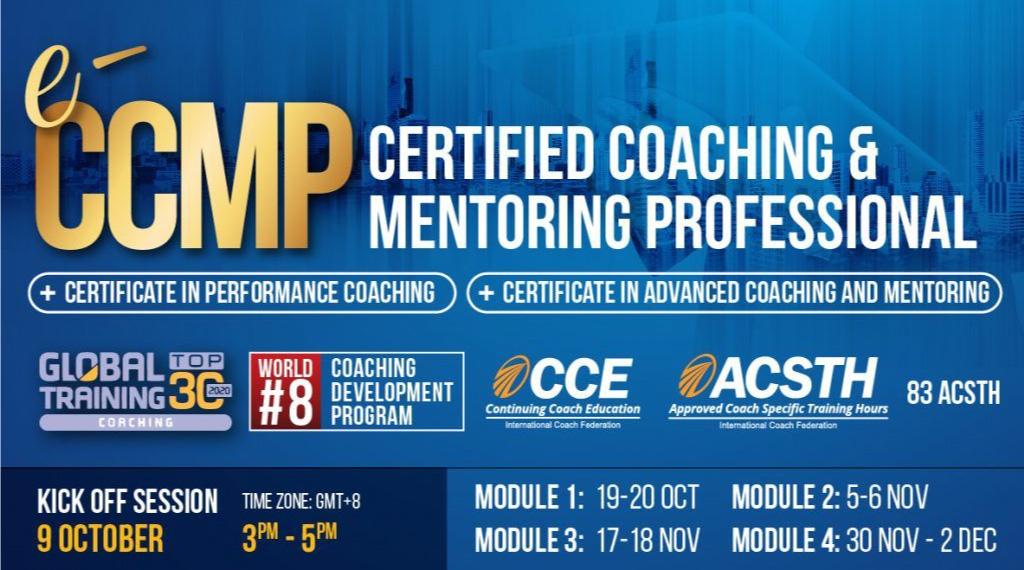 eCCMP – Certified Coaching & Mentoring Professional 2020