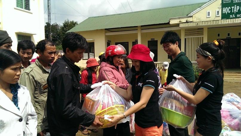 TRG Helped The Needy in Lam Dong Province