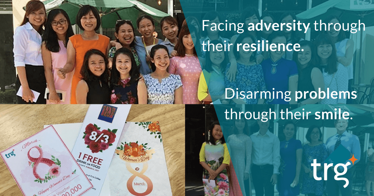 TRG celebrates International Women’s Day 2017 at PJ’s Coffee