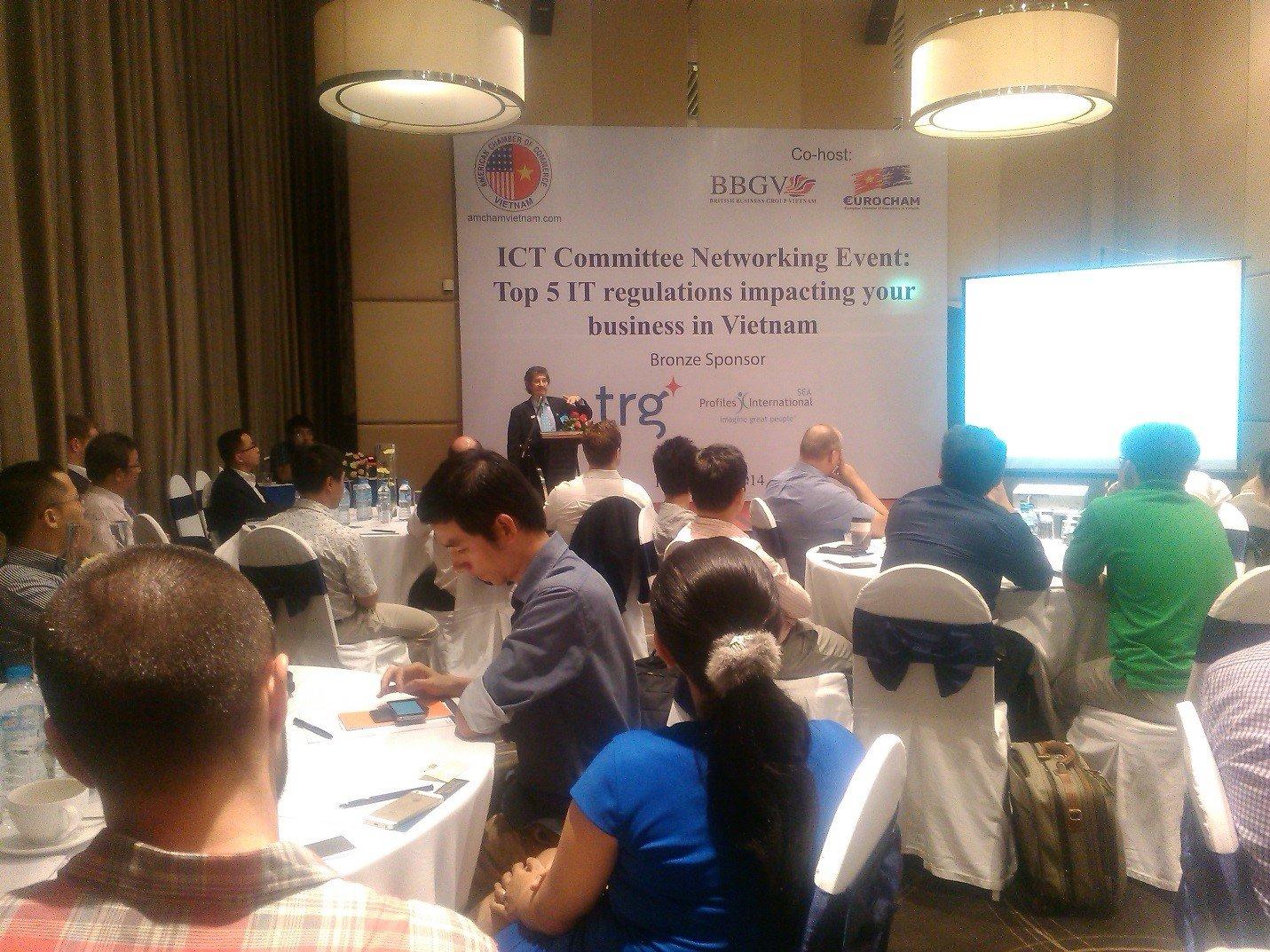 AMCHAM ICT Networking Event: Upcoming IT Regulations Impact Deeply on Business