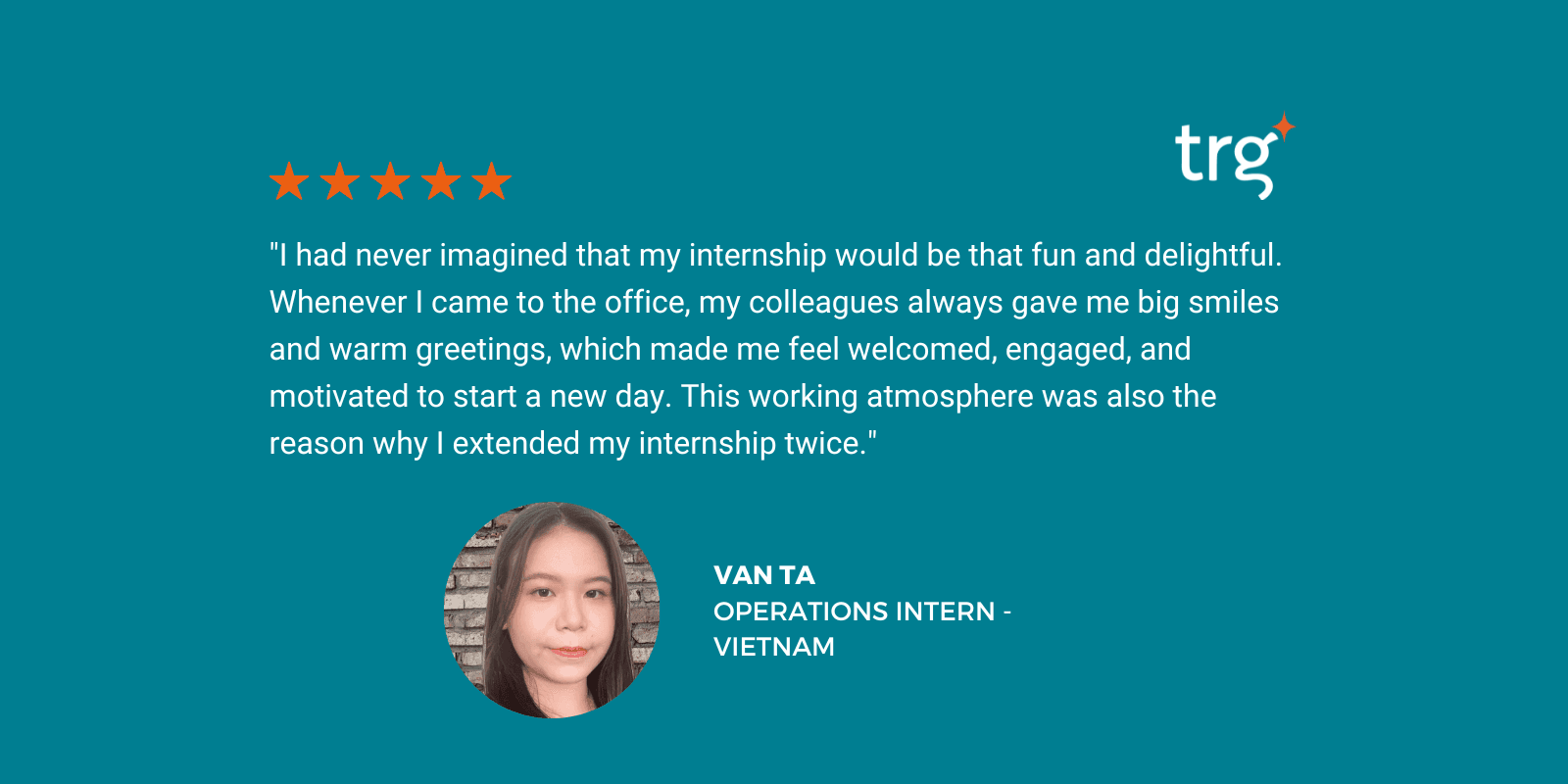 Internship testimonials – Episode 31: I had never imagined the experience to be that fun