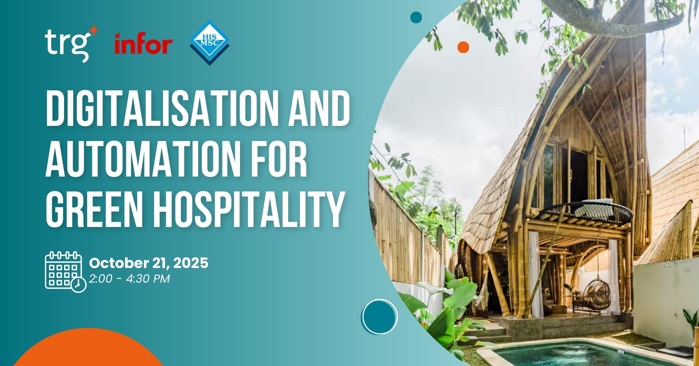 Digitalisation and Automation for Green Hospitality