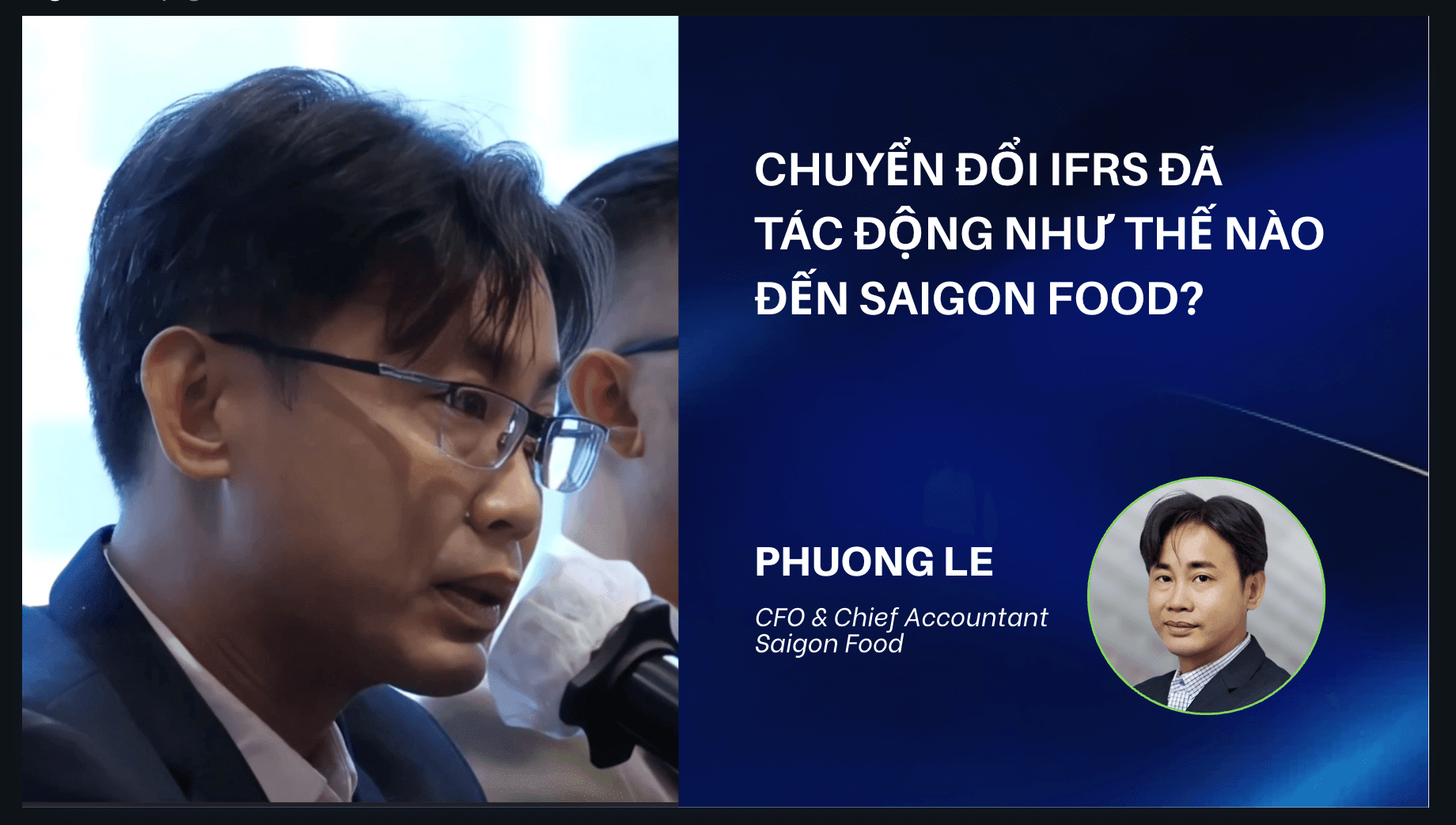 Chuyển đổi IFRS tại SG Food