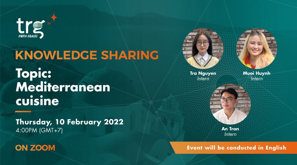 Knowledge Sharing: Mediterranean cuisine