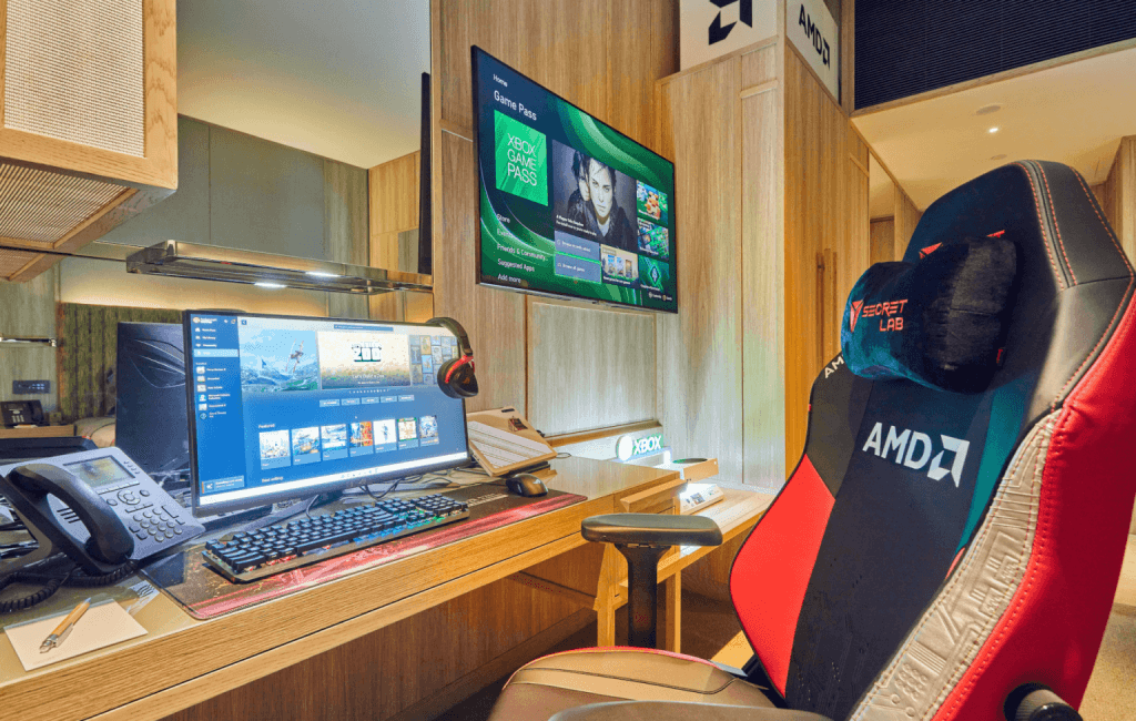 Integrating esports elements in hotels