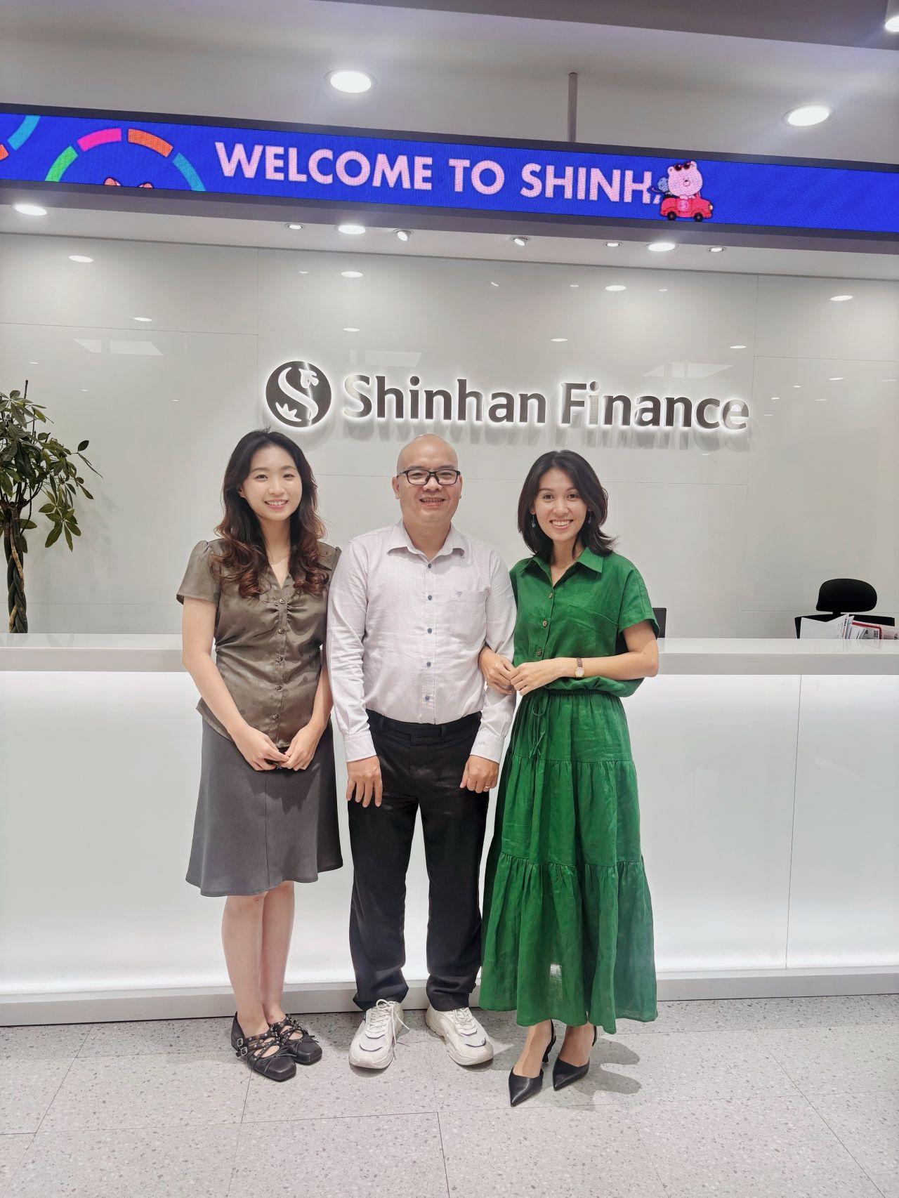 TRG International at the Shinhan office