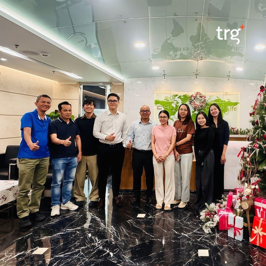 TRG International office celebration