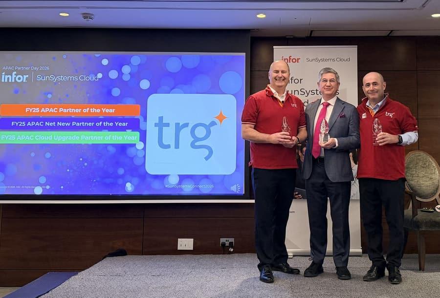 TRG International award ceremony