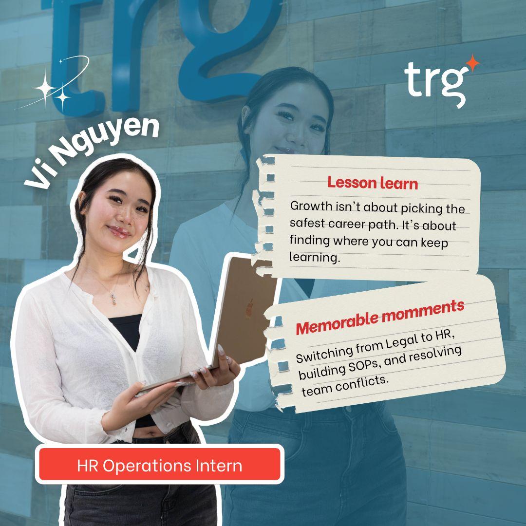 Nguyen Thao Vi, HR Operations Intern at TRG International
