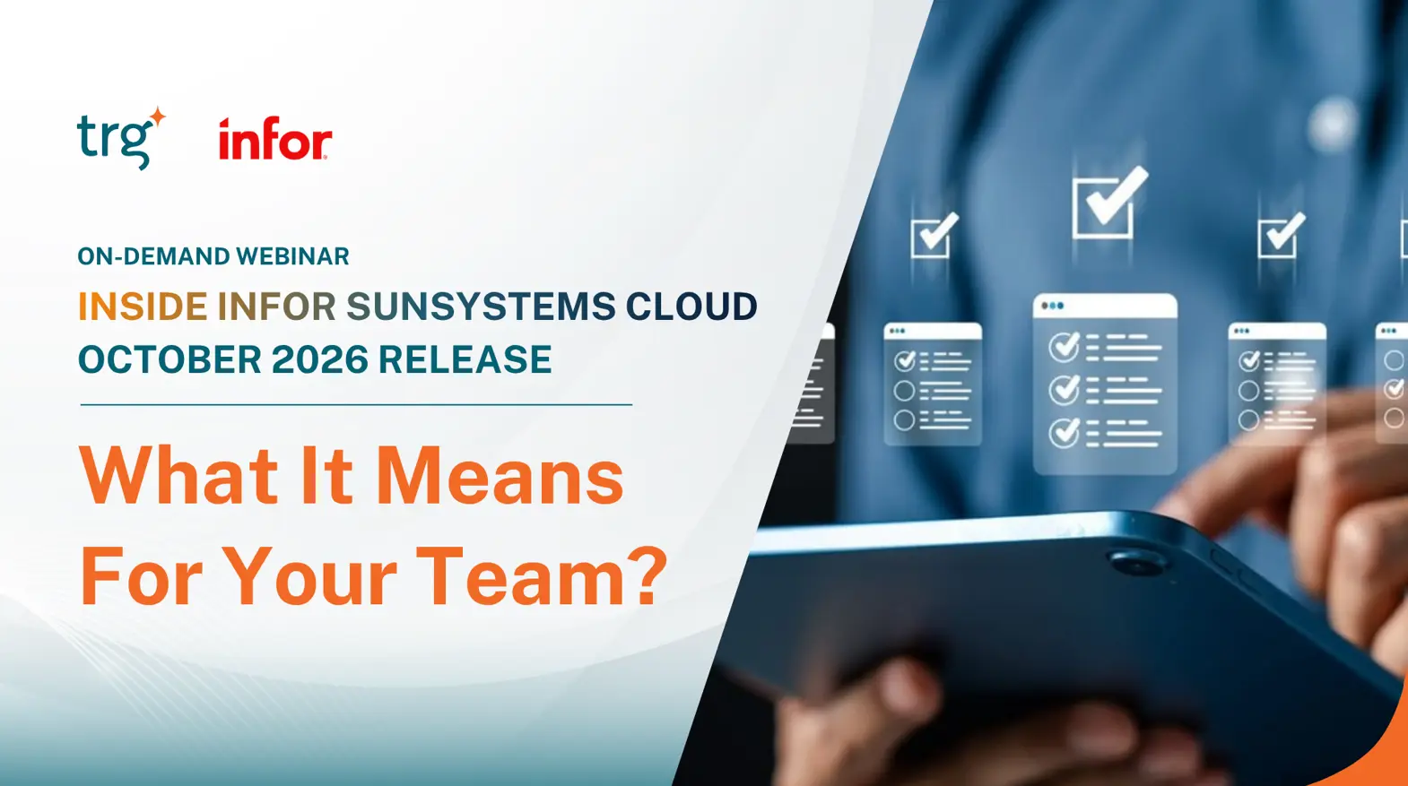 Infor update 2026