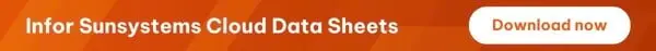 Download Infor SunSystems Cloud Data Sheets Today