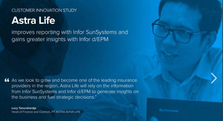 Astra Life Improves Reporting with Infor SunSystems and Gains Greater Insights with Infor EPM