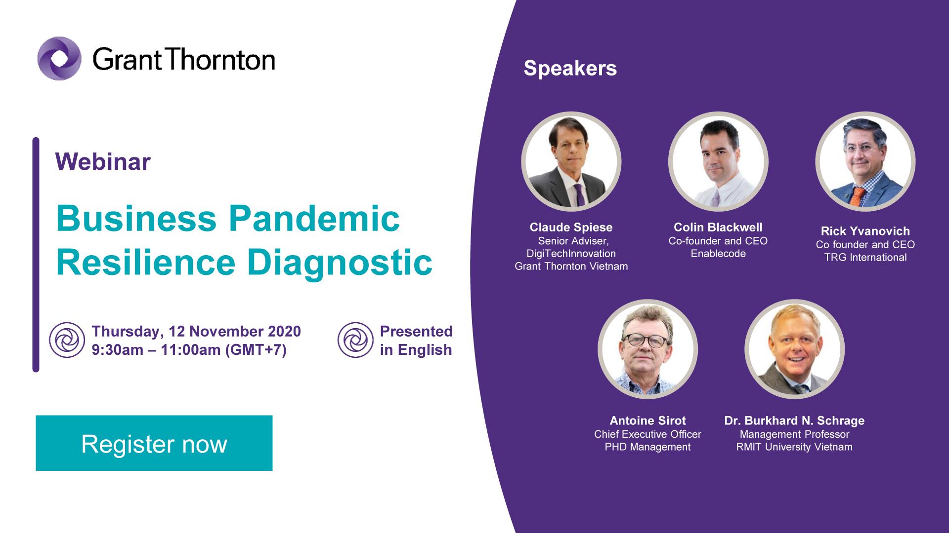 Business Pandemic Resilience Diagnostic