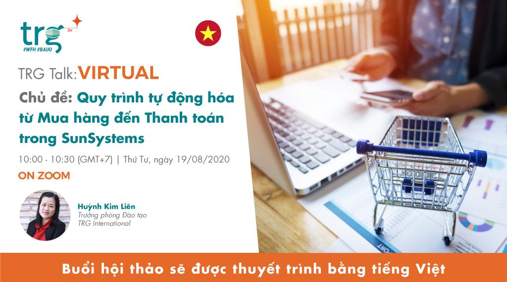 TRG Talk Virtual:: Procure to Pay in SunSystems