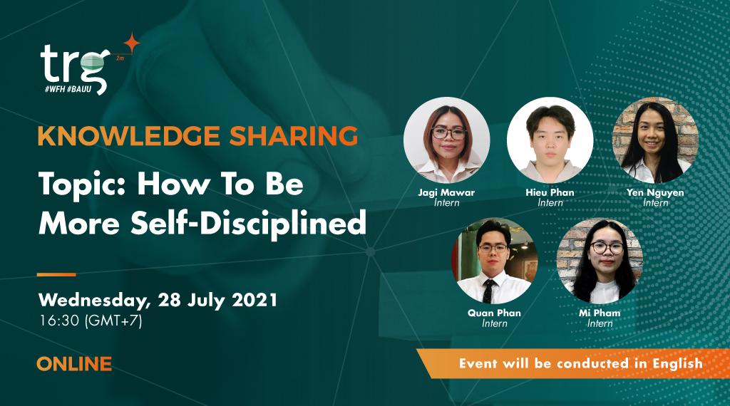 Knowledge Sharing: How To Be More Self-Discipline