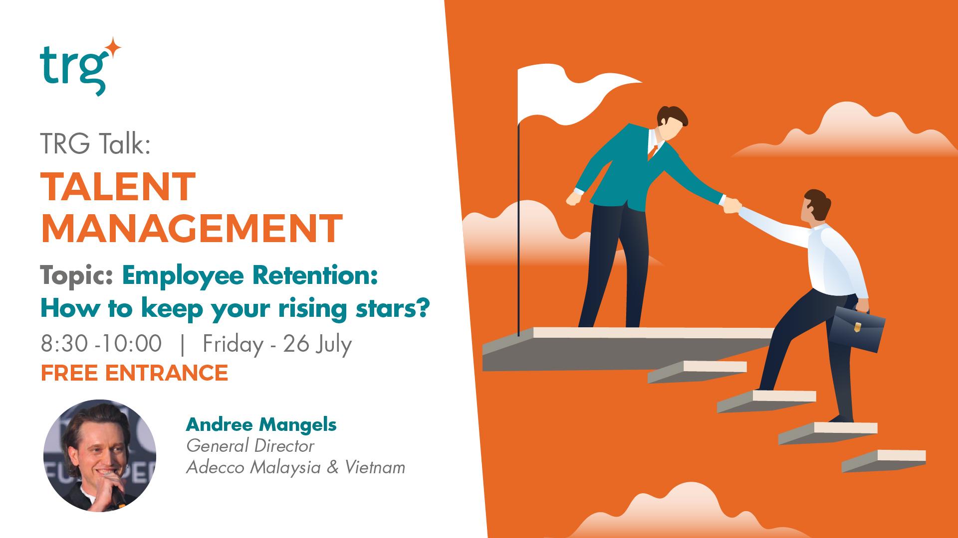 An Exclusive Workshop For Talent Management at TRG Talk This July