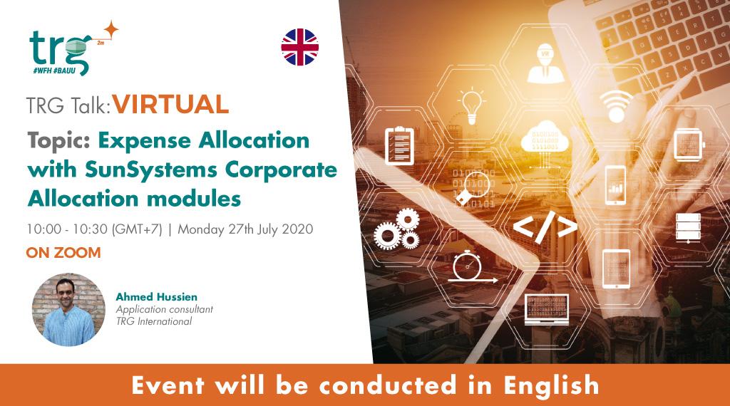 Expense Allocation with SunSystems Corporate Allocation modules