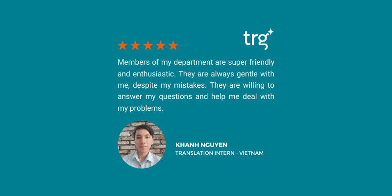 Internship testimonials – Episode 16: I was impressed from the first moment