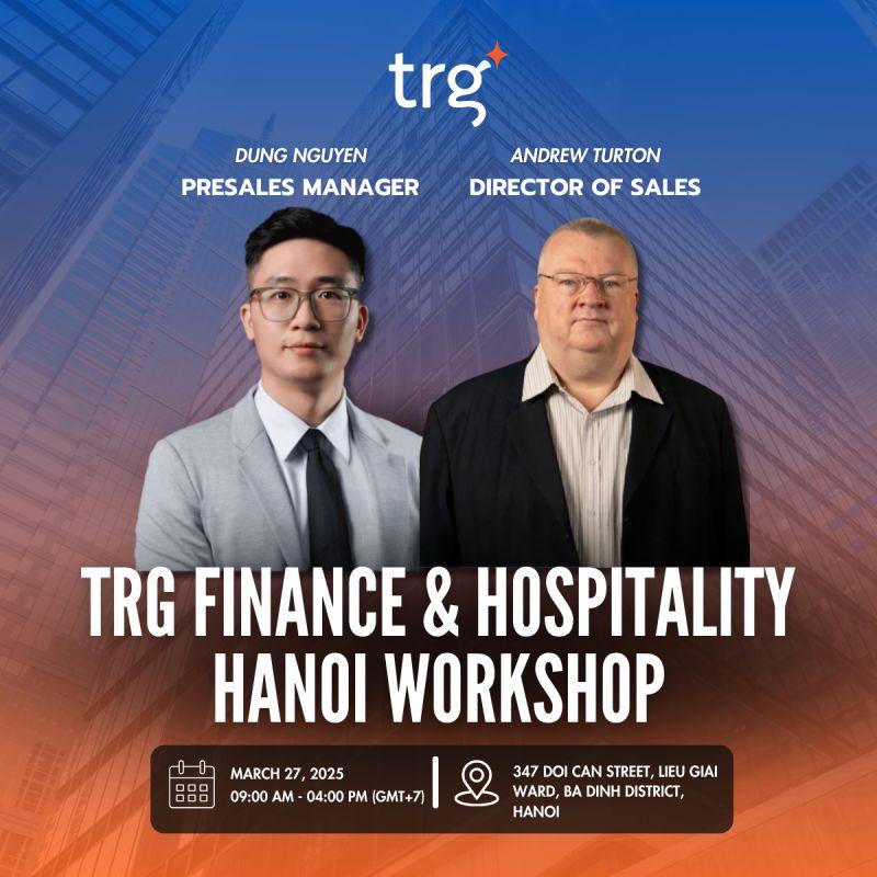 TRG Finance & Hospitality Hanoi Workshop