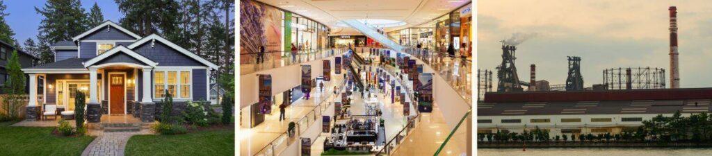 Types of real estate properties