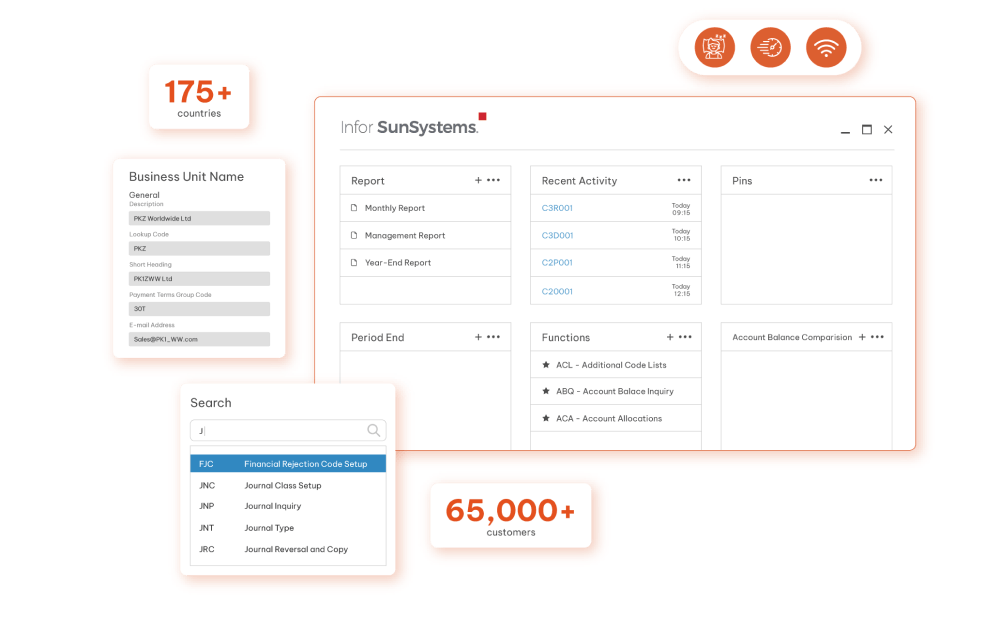 Infor SunSystems hero image
