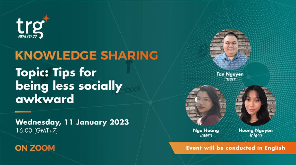 Knowledge Sharing: Tips for being less socially awkward