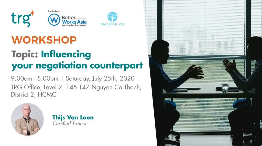 Influencing your Negotiation Counterpart (25 Jul 2020)