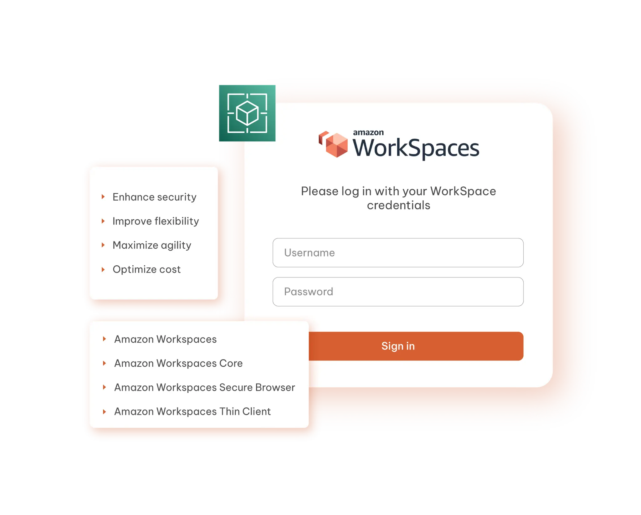 AWS WorkSpaces hero banner