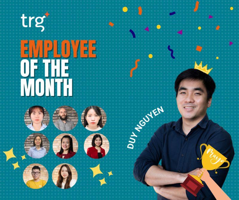 Employee of the month in May