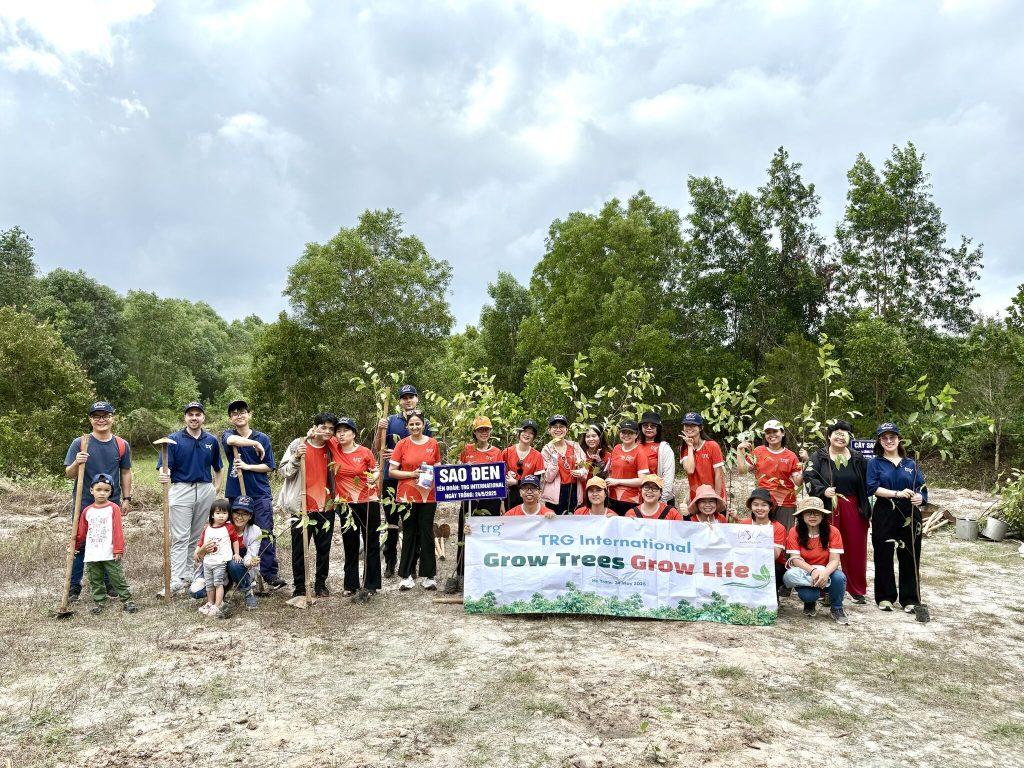 TRG's tree planting day in 2025