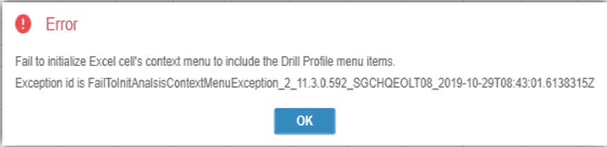 Infor Q&A 11 Excell Add-in Error: Causes & Solution