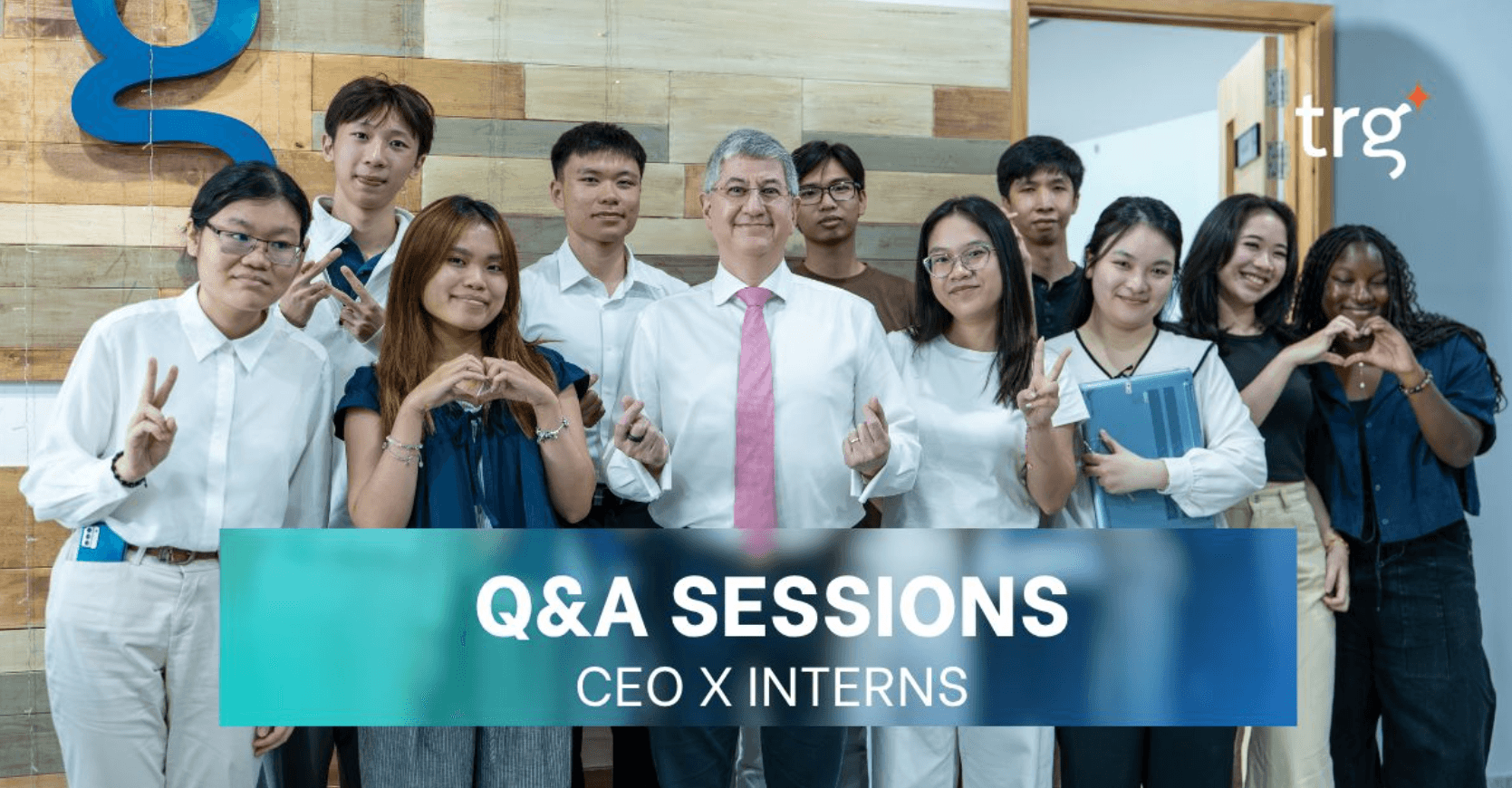 CEO X INTERNS Q&A QUESTION