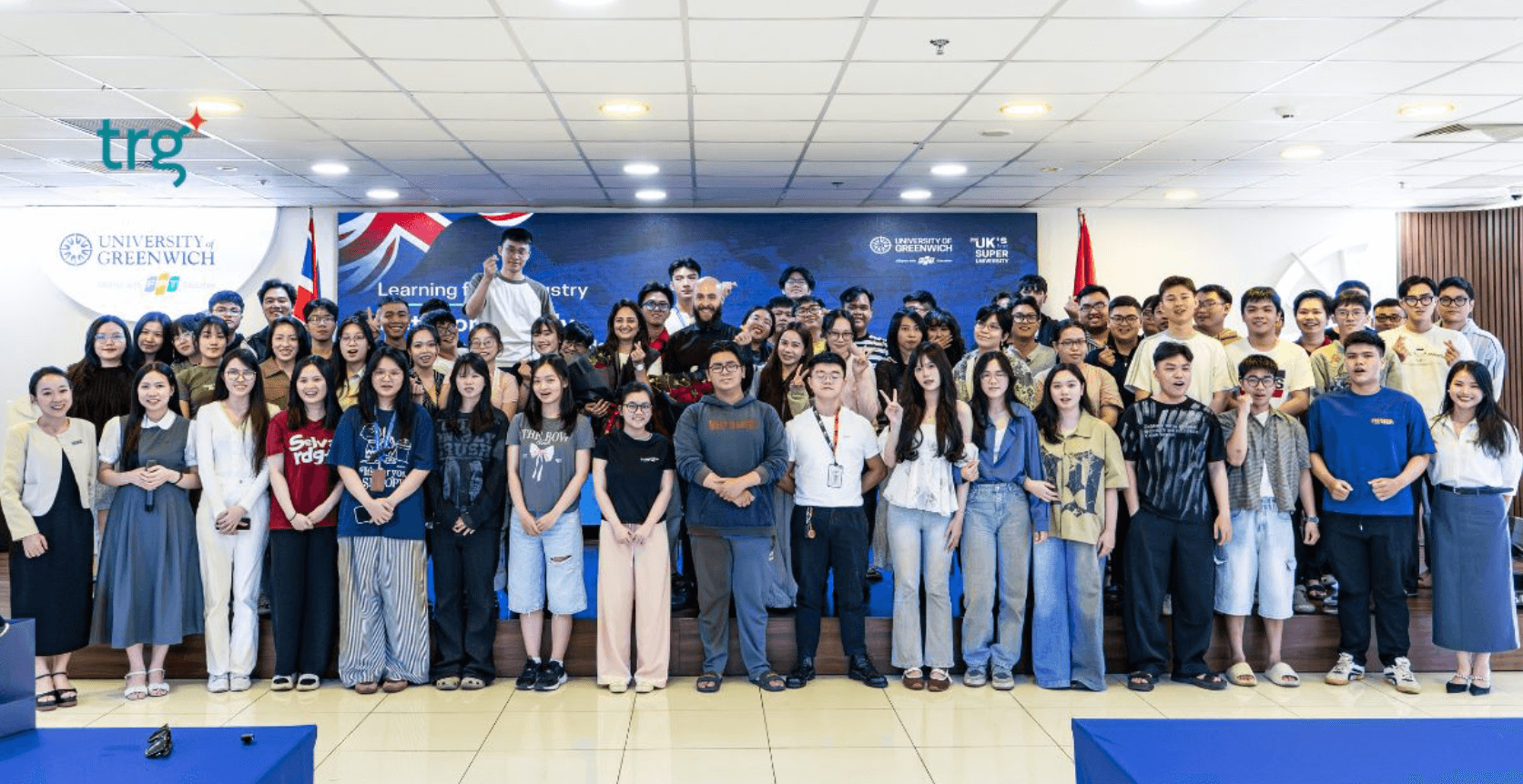 TRG X GREENWICH UNIVERSITY
