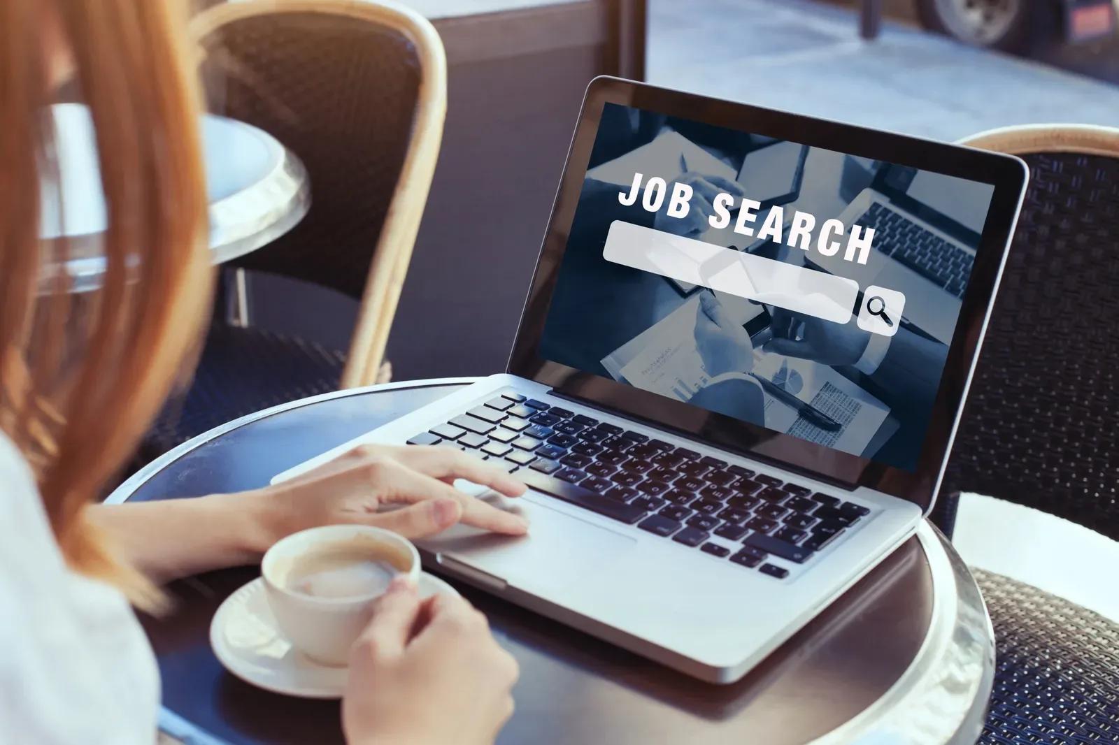 Searching and applying for a job online