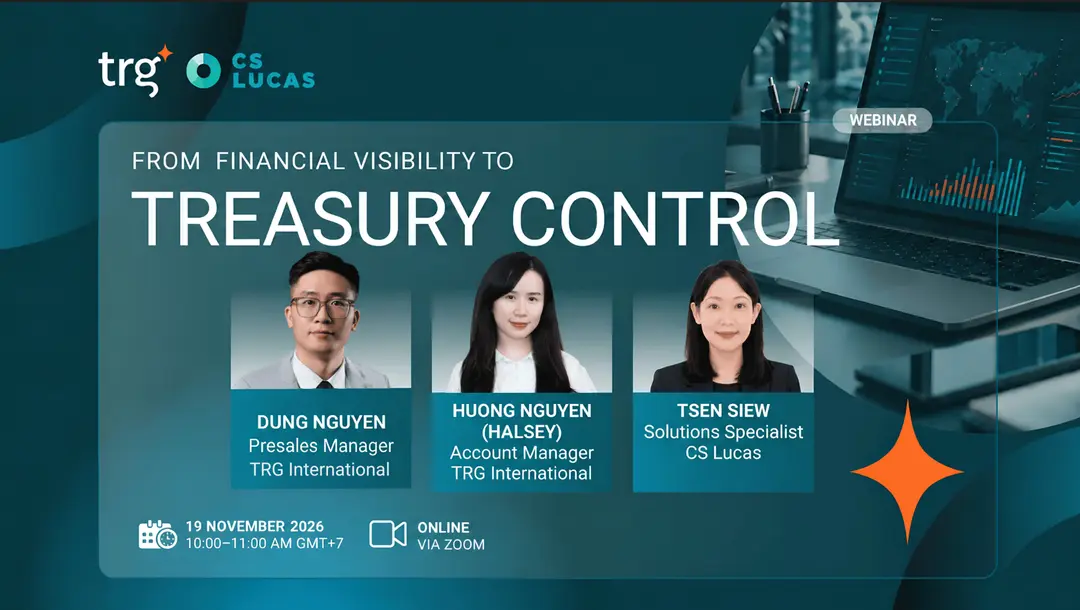 Webinar From Financial Visibility to Treasury Control