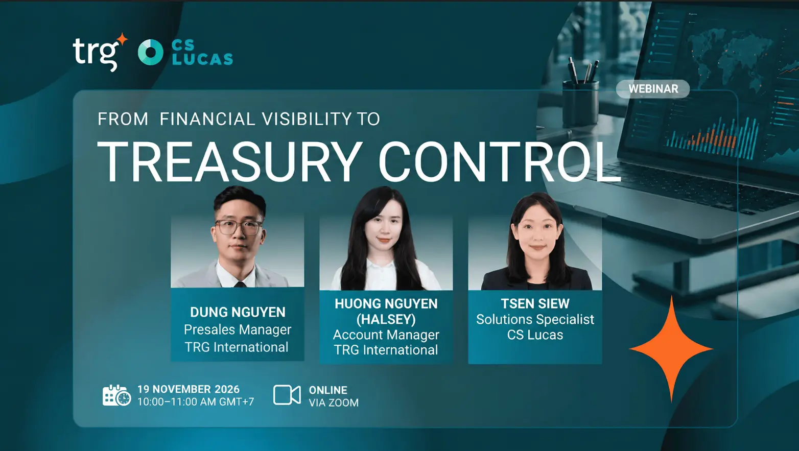 Webinar From Financial Visibility to Treasury Control